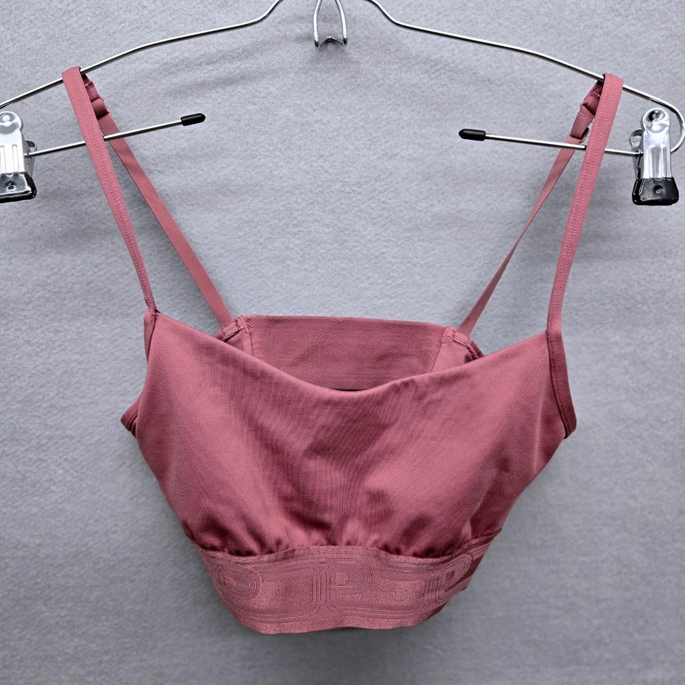 Victoria's Secret PINK Active Seamless Cutout Sports Bra Mauve Pink Size S/P EUC